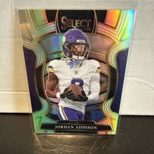 2025 Panini Select Jordan Addison True Silver Concourse #65