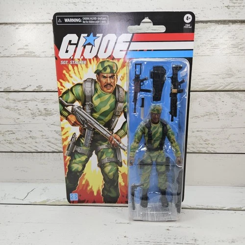 Hasbro GI Joe Classified SGT. Stalker 2024 Retro 6" Poseable Action Figure New