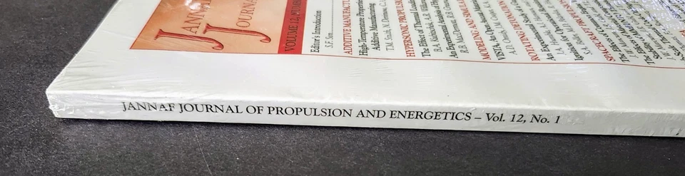 2021 JANNAF Johns Hopkins whiting school of engineering Vol. 12 No.1 - Image 4 of 4