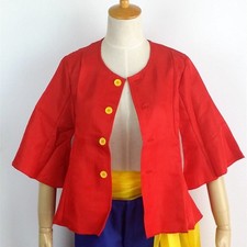 Unisex Pirate Anime Full Set Costume With Hat Halloween Fancy Dress Outfit