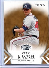 2012 TOPPS TRIPLE THREADS SEPIA BASE CARD 201/625 CRAIG KIMBREL