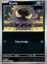 Gastly 054/094 Common Phantasmal Flames Pokemon Reverse Holo NM