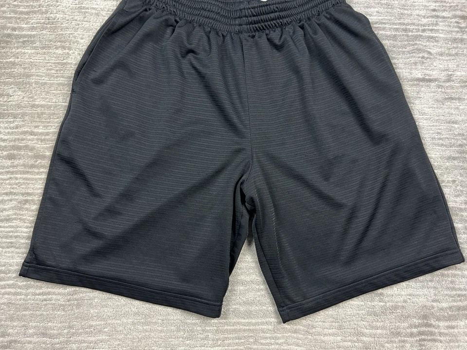 BCG Shorts Mens XL Black Pull On Elastic Waist Athletic Basketball Polyester - Image 3 of 4