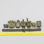 Cinturón y bolsas de fusilero modelo UJINDOU UD9055 escala 1/6 EE. UU. en Vietnam