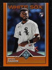 2024 Transcendent Collection Icons Chrome Orange Refractor /25 Bryan Ramos i6e