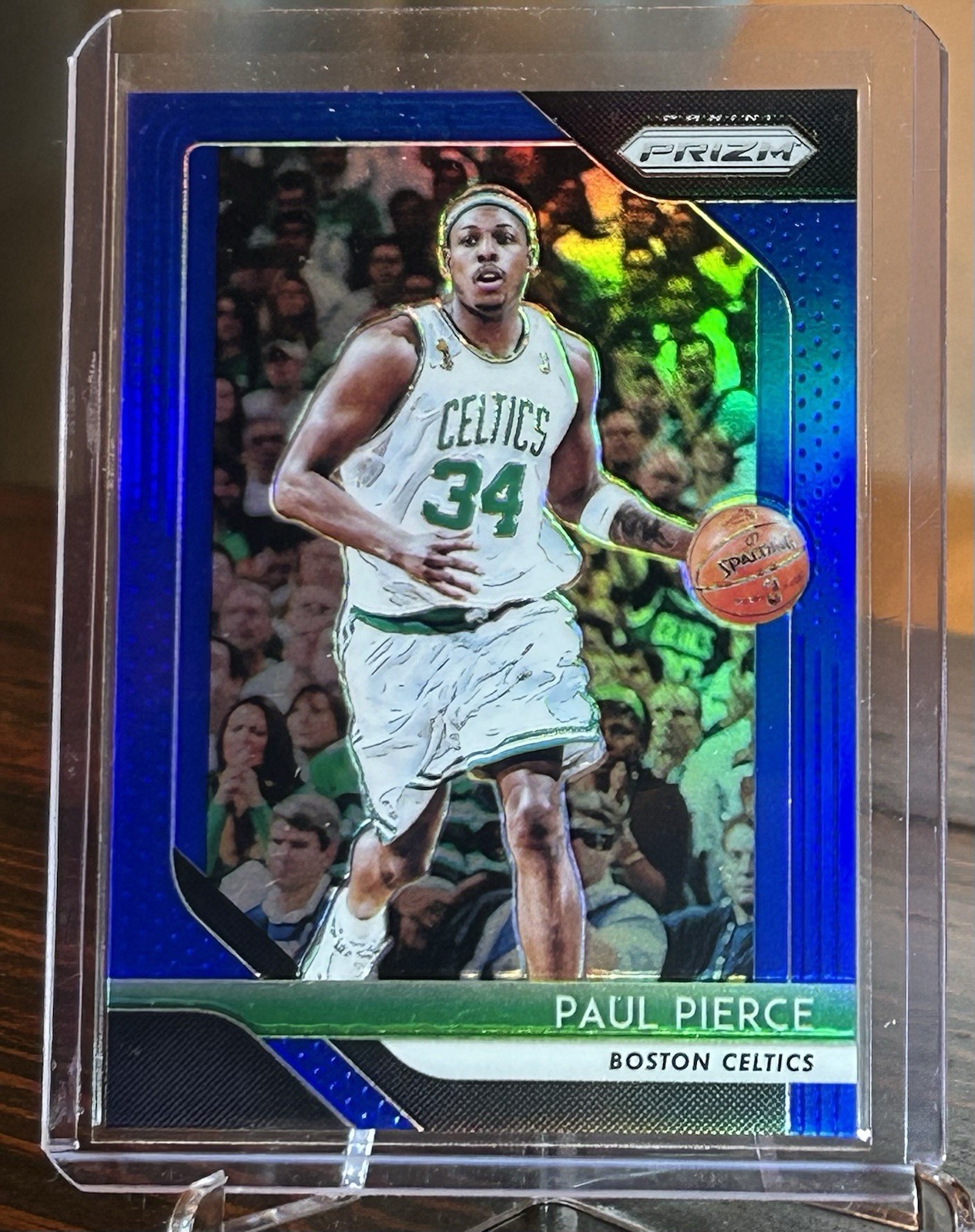 2018-19 Panini Prizm Blue Prizm 143/199 Paul Pierce #175