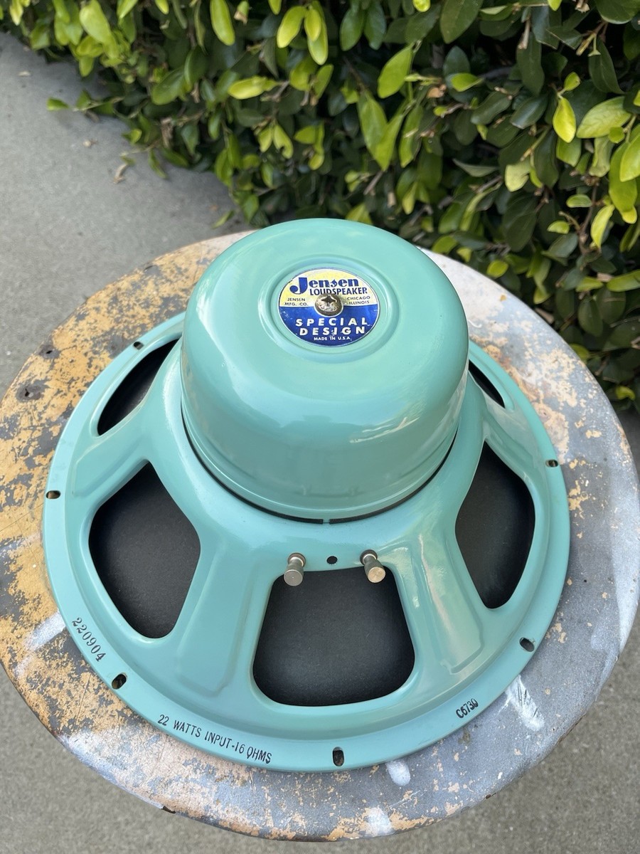 Vintage 1959 Jensen 15” Speaker Special Design 22 Watts 16 Ohms