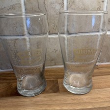 Murphy’s Irish Stout Pint Beer Glasses Man Cave Home Bar Pub Vintage 90’s