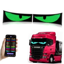2Pcs LED Eyes for Truck Windshield  Devil Eyes Light for Cars  23"x 5"/2Pcs