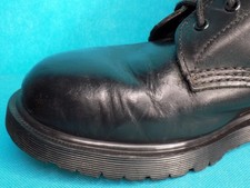 Bottes Dr. Martens Vintage Années 90 - Vert, Cuir, Taille 41 - Style Combat Rétro
