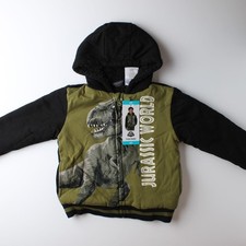 Universal Studios Kid's Jurassic World Plush Hoodie, Size 4T