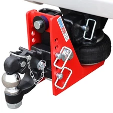 Shocker HD Air Channel Pintle & Ball Hitch 8-Ton