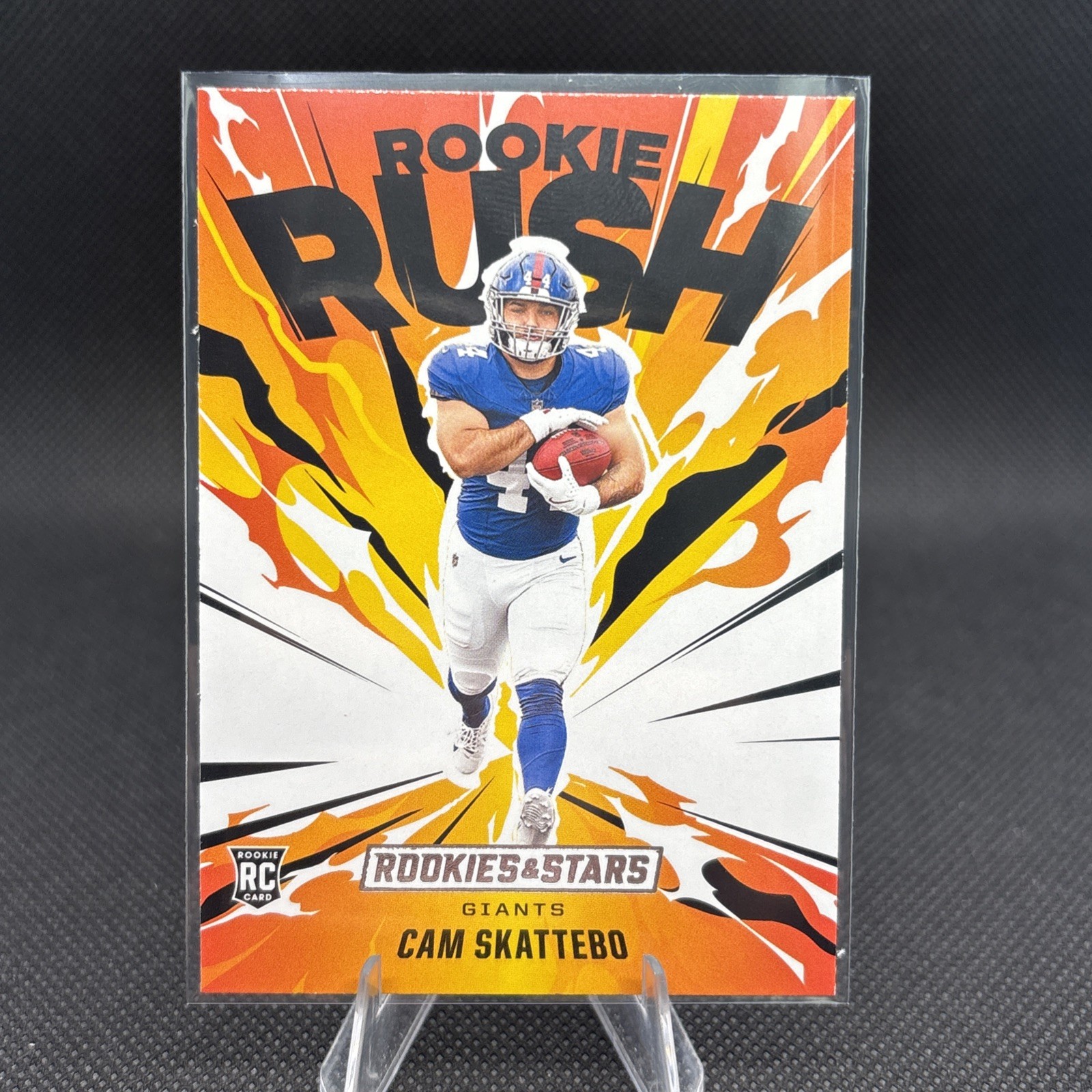 2025 Panini Rookies & Stars - Rookie Rush Cam Skattebo #2 (RC)