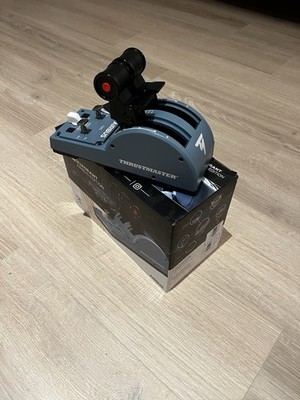 Thrustmaster TCA Quadrant Airbus Edition Schubhebel -  Blau/Schwarz
