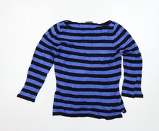 Maglione pullover donna blu marella taglia UK M