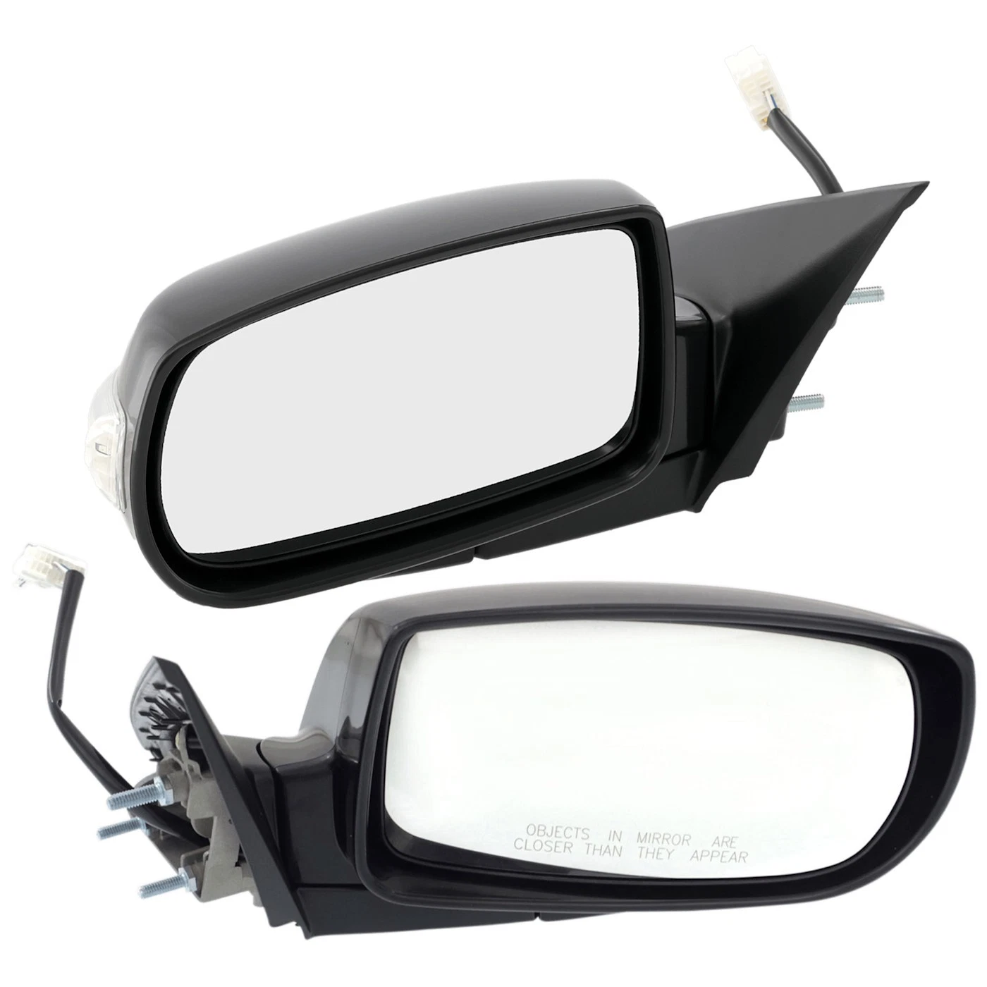 Mirrors Set of 2 Driver & Passenger Side Left Right for Genesis Coupe Pair