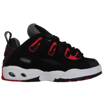 Sneaker Osiris D3 2001 schwarz anthrazit rot