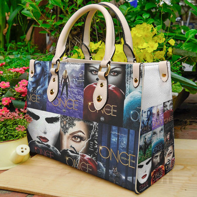 Once Upon A Time Women Leather Hand Bag-Luxury Women PU Leather Handbag   3 Size