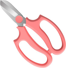 Flower Scissors, Strong Floral Shears, Premium Steel Garden Pruning Shears Garde