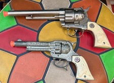 Vintage 1950s Diecast Hubley Cowboy 45 Texan Jr Toy Cap Pistol Gun Lot