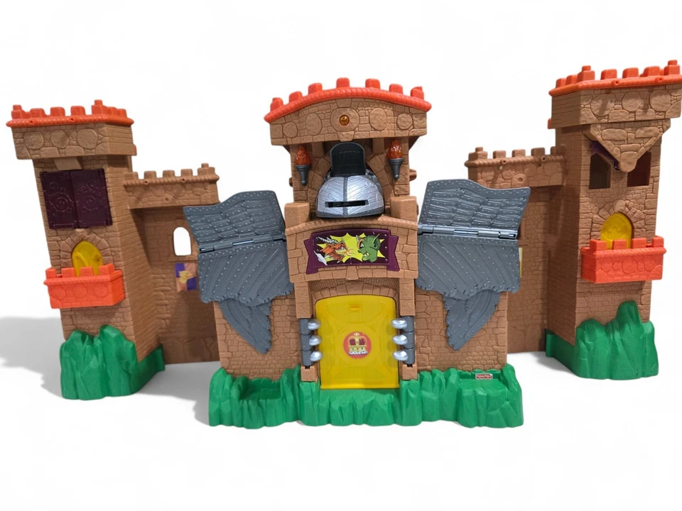 COMPLETE ! Fisher-Price Imaginext Eagle Talon Castle W/ Ogre, Dragon & MORE! - Image 2 of 4
