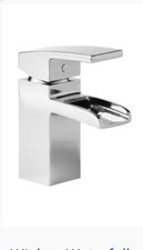 Image of Wickes Waterfall Mono Basin Mixer - Chrome