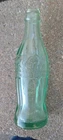 VINTAGE AQUA GLASS 6 oz COKE COCA COLA BOTTLE