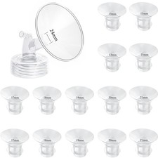 Flange Inserts 1321mm Compatible with Breast Pumps, Reduce 24mm Tunnel Size