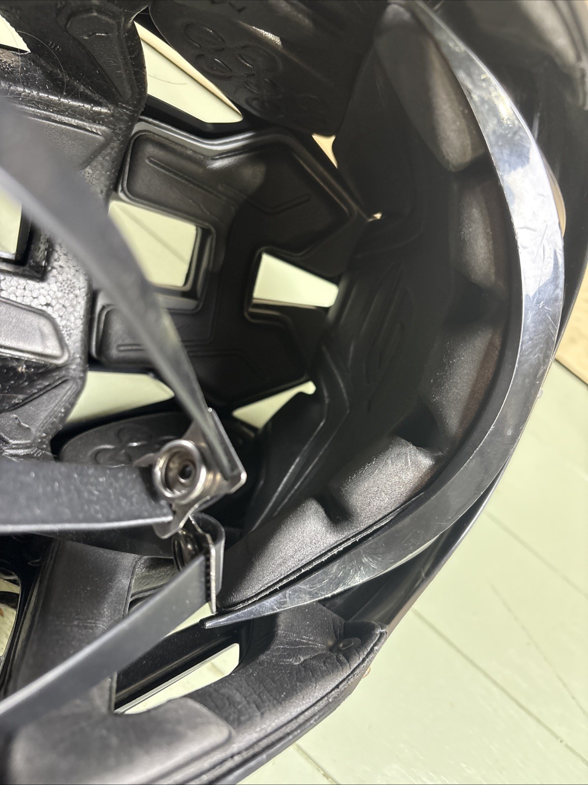 Cascade Black Hockey Helmet OSFM Model S Excellent Condition 