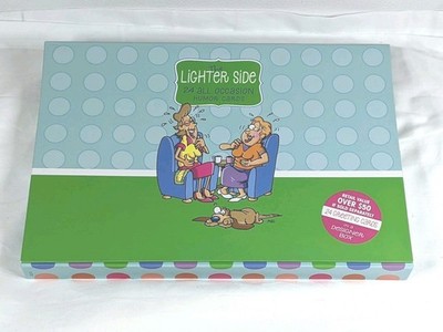 Greeting Cards ''The Lighter Side'' Marian Heath Set 9 Cards 12 Envelopes Box Vtg