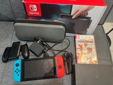 Nintendo Switch Console Unpatched V1 Original Accessories 1 game