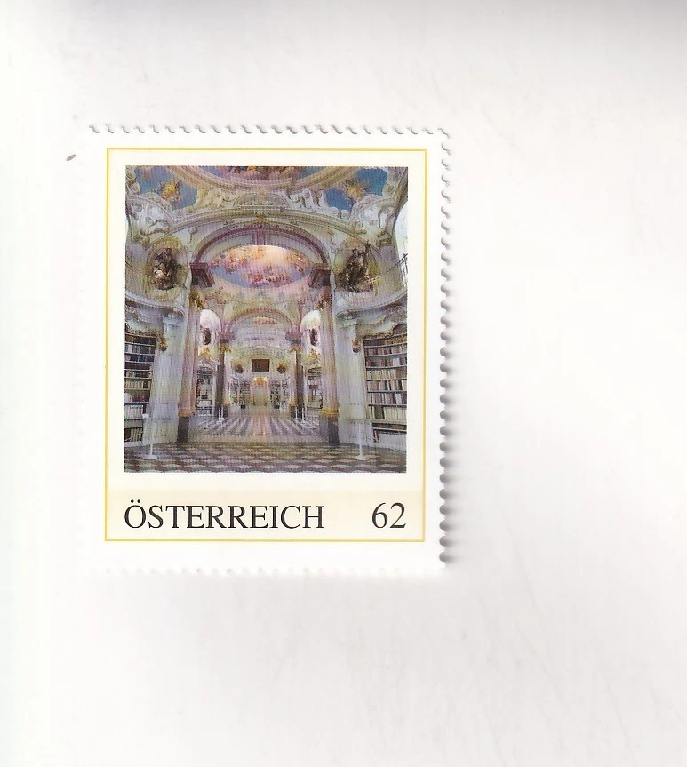 BRIEFMARKE PM Österreich BAROCK - Admont STIFTSBIBLIOTHEK postfrisch - Bild 1 von 1