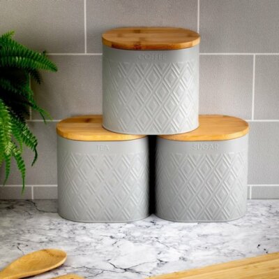 wilkinsons tea coffee sugar jars