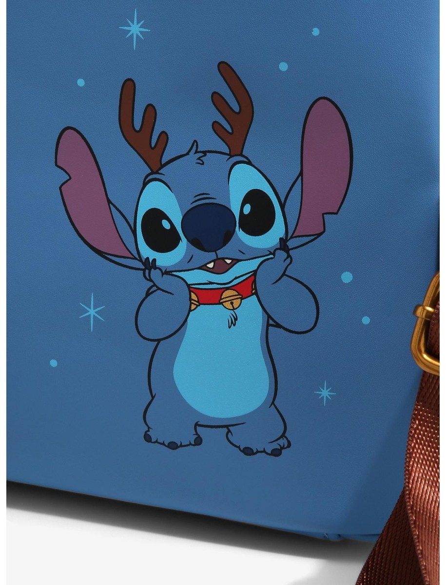 Loungefly Disney Lilo & Stitch Reindeer Stitch Mini Backpack  display picture 2