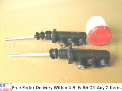 #ad JCB PARTS BRAKE MASTER CYLINDER SET OF 2 PCS. PART NO. 15 920110 15 910800 $129.95