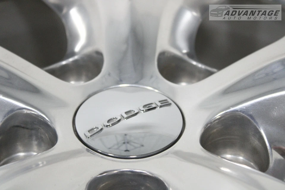 Llanta Dodge Durango 2016-2018 20x8,0J 56,4 mm plateada pulida con sensor OEM Foto 4 de 4