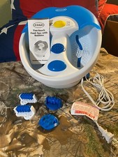 Dr. Scholl's Toe-Touch Foot Spa Combines Smart Heat, Massage and Bubbles DR6624