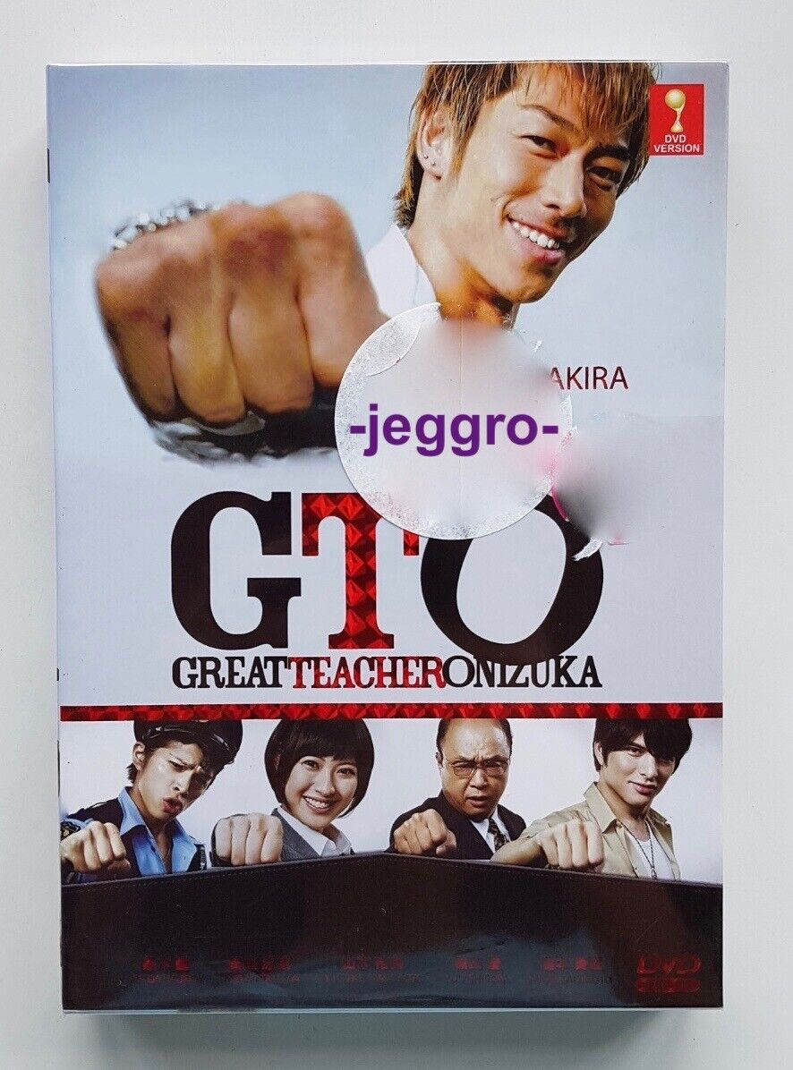 Japanese Drama DVD GTO: Great Teacher Onizuka 2012 AKIRA Good Eng