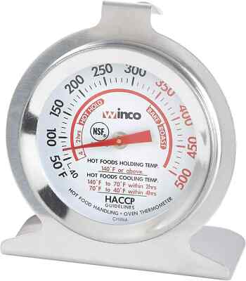 2-Inch Dial Oven Thermometer with Hook and Panel Base (TMT-OV2)