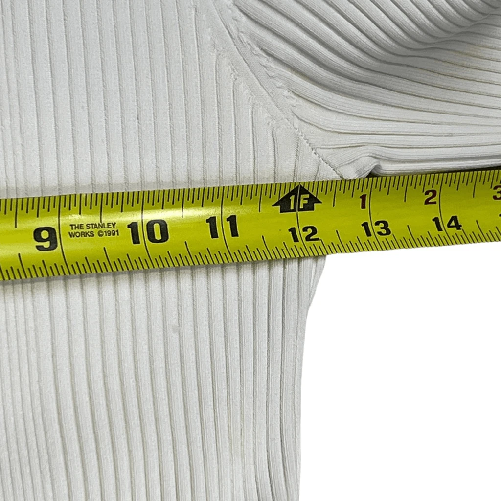 Dettaglio cinturino T di Alexander Wang bianco sporco medio sexy elastico LS