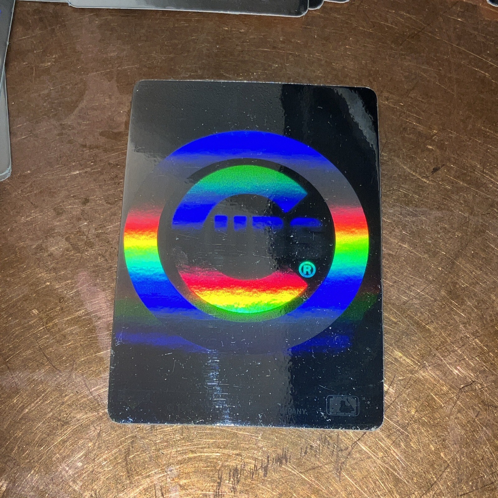 1991 Upper Deck Major League Baseball Team Logo 3D Hologram Stickers