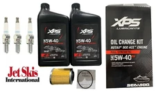 OEM Seadoo Spark 2up 3up Synthetic Oil Change Kit ACE 900 Rotax with CR8EB Plugs