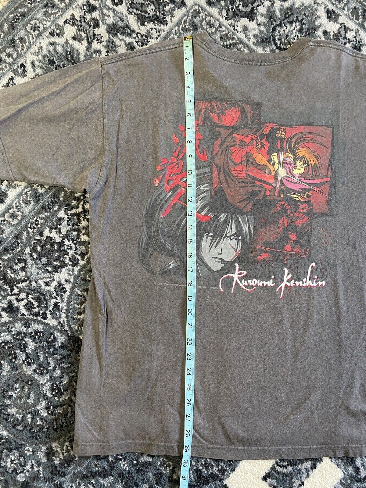 Vintage Samurai X Japanese anime series t-shirt -  Portugal