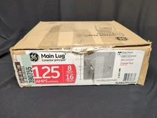 GE Power Mark Plus Load Center 125 AMPS 8 Spaces 16 Circuits Indoor Flush Mount