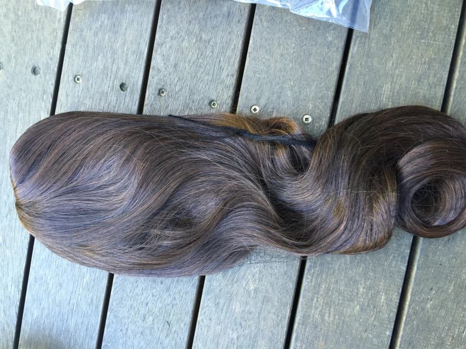 Women Girls Lady Natural Fringe Cosplay Costume Party Curly Long Full Hair Wigs  - Image 4 of 4