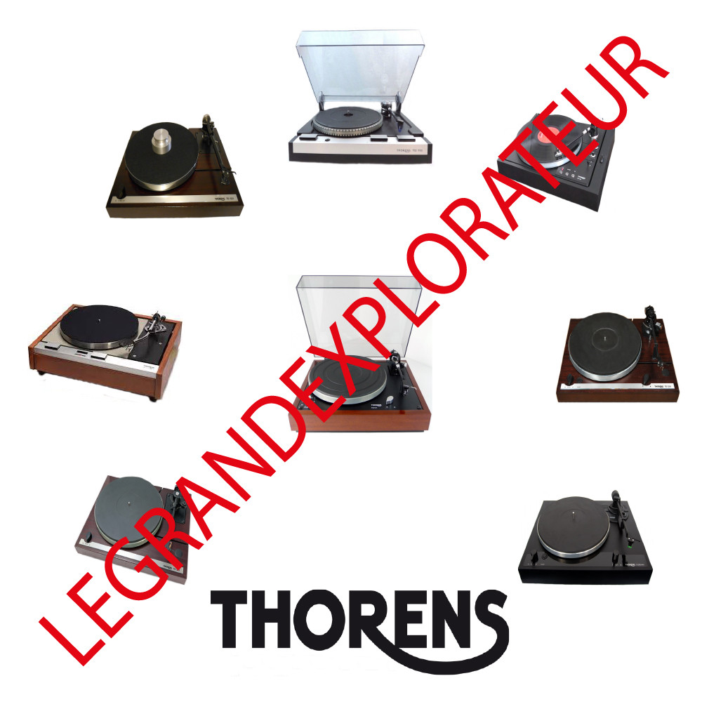  Ultimate Thorens Turntable  Operation Repair & Service manual    160 PDF on DVD