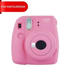 Fuji Instax Mini 9 Instant Film Camera Flamingo Pink- FOR PARTS/ REPAIR