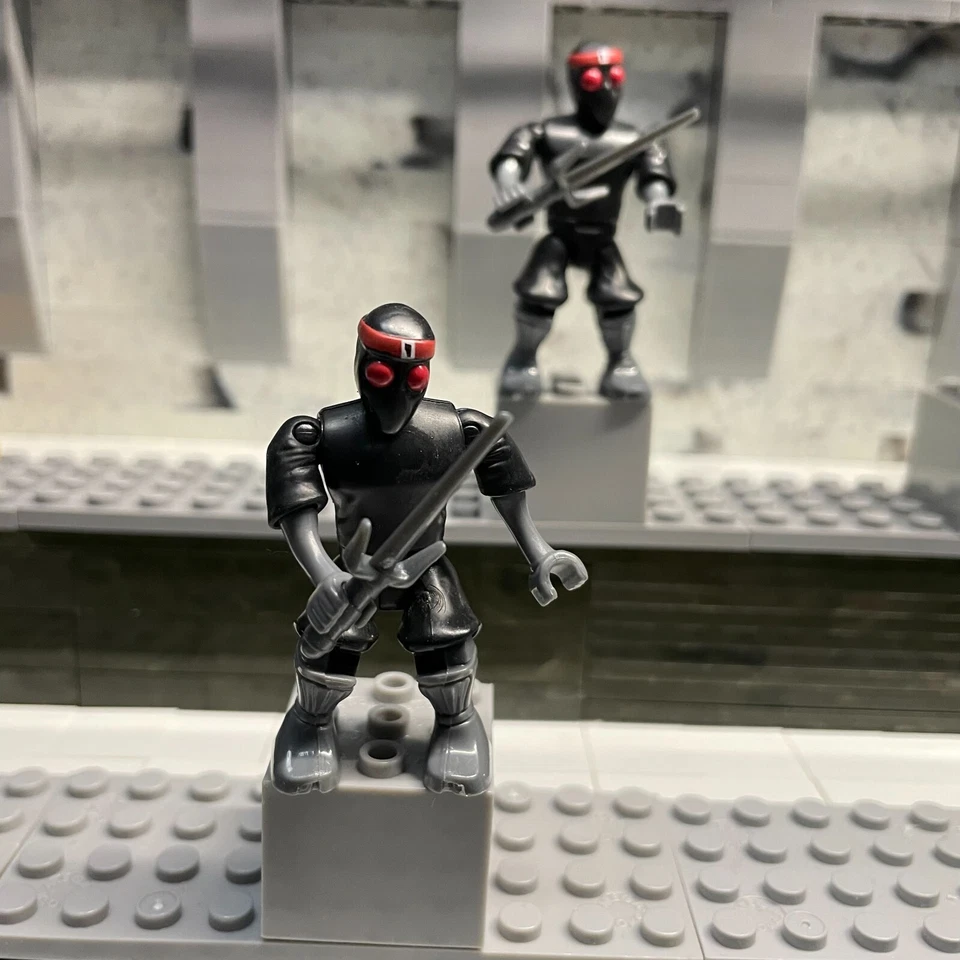 4-футовый солдатик черепашки-ниндзя слепая упаковка серия 1 минифигурка TMNT - Изображение 2 из 4