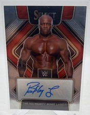 2022 WWE Panini Select The All Mighty Bobby Lashley Auto SG-BLH