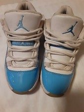 Nike Air Jordan 11 Retro XI Carolina UNC Blue White Leather 505835-106 Size  13C
